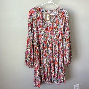 Boutique Floral Flowy Dress
